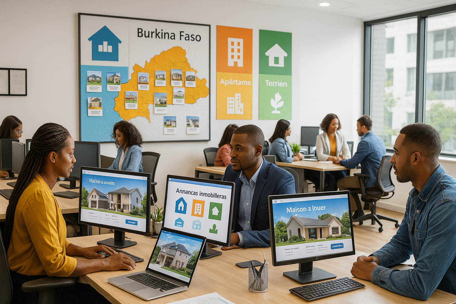 Présentation agence immobilière